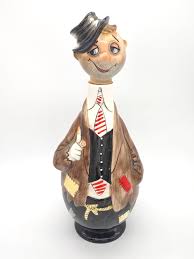 Vintage Bar Decanter Shield's Fifth Ave Possibly Drunk Definitely Hobo 5 x 13" | eBay