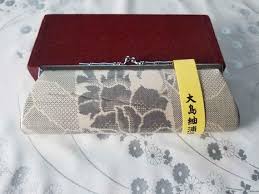 Vintage Oshima Tsumugi Kimono Silk Bag/pouch - New/unused - Etsy