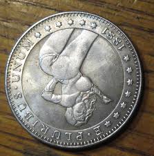 Sexy Girl - 1881 U.S. Morgan Dollar Style Coin - Hobo Nickel Coin - Collectible Art Novelty Coin - Etsy