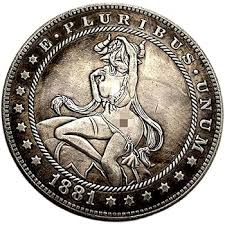 Coin Collection Commemorative Coin Spot 1881 Wandering Coin Small Loli Brass Old Silver Medallion Collection Currency Craft Copper Silver Coin Commemorative Coin : Amazon.ca: Toys & Games