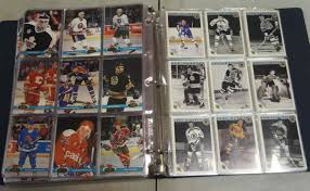 Lot - Binder Full Of Vintage Hockey Cards