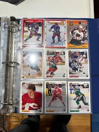 1990s hockey binder