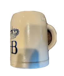 Set of 4 Vintage HB Hofbrauhaus Munich 0.5L Ceramic Beer ...