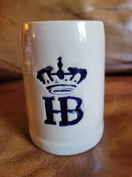 VINTAGE HB "HOFBRAUHAUS MUNCHEN" 0.5L STONEWARE MUG - WEST ...