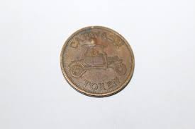 Vintage Brass Car Wash Token - Etsy