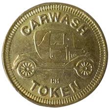 Vintage Car Wash Advertising Token with Old Car. For Sale at ...