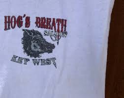 Vintage Hog's Breath Salon Pork Shoppers Tank Top Size L Key ...