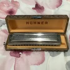 Hohner 64 Chromonica Harmonica 4 Chromatic Octaves Professional Model + Case Box | eBay