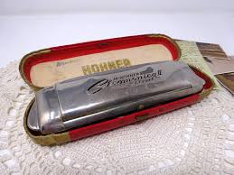 Hohner Harmonica Chromonica DE LUXE in Original Box, Vintage ...