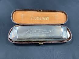 Vintage Hohner Chromonica De Luxe - Harmonica - Etsy
