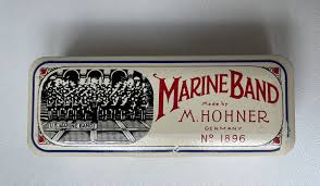 Vintage M. Hohner 1896/20 Marine Band Harmonica Key of C Germany With Box -C55 | eBay