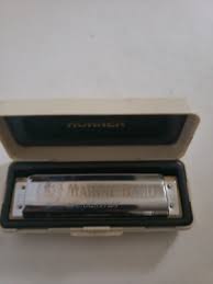 M Hohner Marine Band Key G A440 Harmonica Wooden Vintage Made In Germany | eBay