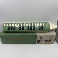 VINTAGE HOHNER Melodica Soprano Flute, Green Musical ...