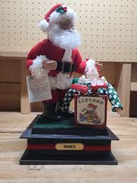 Holiday Creations 1995 Musical Illuminated Santa Claus 12 ...