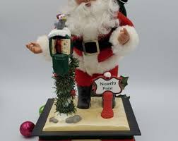 Vintage 1993 Holiday Creations Animatron Santa With ...