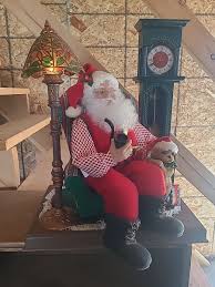 Vtg Holiday Animated Storytelling Santa Cassette Player ...