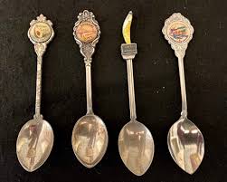 Silver-plated Vintage Souvenir Spoons From Australia - Etsy
