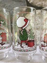 Vintage Coca-Cola Holly Hobbie Merry Christmas Drinking Glasses, Set of 3 | eBay
