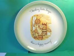 Holly Hobbie 10 1/2" Plate/Nothing Last Longer Than A Happy ...