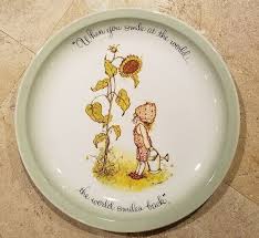 Holly Hobbie Collection Ed When you Smile at the World the World Smiles Back1972 | eBay