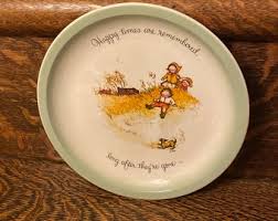 Vintage Holly Hobbie Collector's Plate 70's American ...