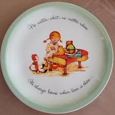 Vintage Holly Hobbie Plate Collectors Edition "No matter ...