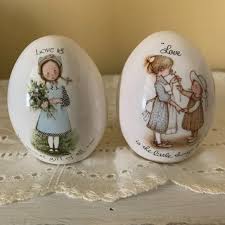 holly hobby | Other | Pair Of Holly Hobby Collectors Eggs ...