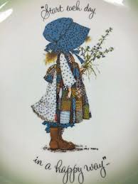 Vintage Holly Hobbie Decorative Plate 1972 Start Day in ...