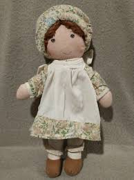 The Original Holly Hobbies Knickerbocker Heather Rag Doll ...