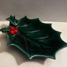 Holly Leaf Tray - Etsy