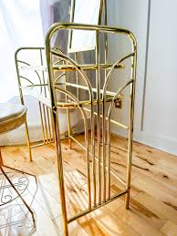 Hollywood Regency Vintage Brass Vanity Set – Gold Vintage