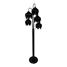 1960s Blooming Lotus Lamp Hollywood Regency Style | Chairish