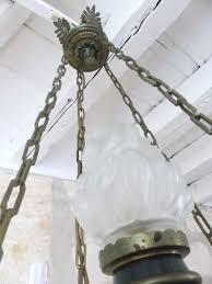 Antique French 4 Arms Ormolu Bronze Brass Tole Chandelier ...