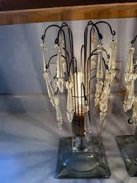 2 Hollywood Regency Style Waterfall Lamp Lamps Plastic ...