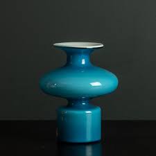Per Lutken for Holmegaard, Denmark, "Carnaby" segmented vase ...