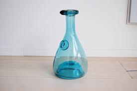 Danish Modern Holmegaard Wine Decanter/glass Pitcher Ole ...
