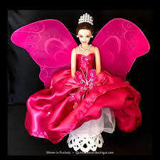 Butterfly Quinceanera Cake Topper in Fuchsia • Adorno de Pastel