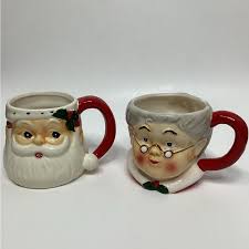 Holly Hill Farms | Holiday | Vintage Santa Claus Mrs Claus ...