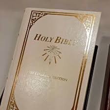 VINTAGE 90s KJV Holy Bible USA Union United Auto Workers ...