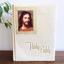 Vintage 70s Catholic Bible Family Fireside Edition - Etsy