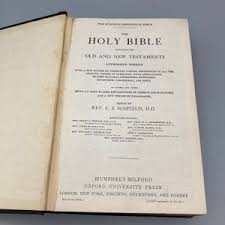 Antique 1917 Scofield Reference Study Bible Oxford University Press American OUP Hardback Humphrey Milford - Etsy Australia