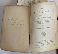 Antique 1885 • Holy Bible • Oxford University Press - Etsy