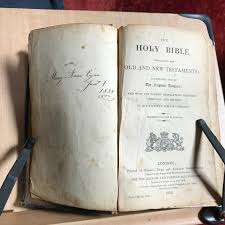 King James Bible Printed in London: Fair Hardcover (1836) | ROBIN RARE BOOKS at the Midtown Scholar