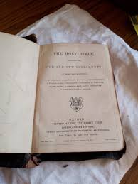 the holy bible,oxford university press,circa 1880/90's,leather binding | eBay