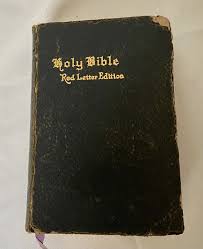 VTG Rare 1949 Holy Bible Red Letter Edition The Southwestern ...