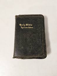 Holy Bible 1957 Self Pronouncing Red Letters Southwestern ...