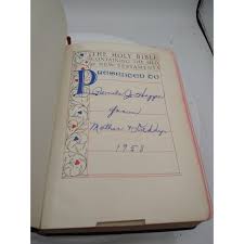 Holy Bible With Helps Revised Standard Version RSV Thomas ...