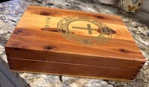 VTG Holy Communion Bible & Wooden Box Catholic Christian ...