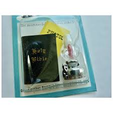 Vintage UNUSED Grandmother Stover's Dollhouse Miniature BIBLE Lamp . For Sale at Ruby Lane