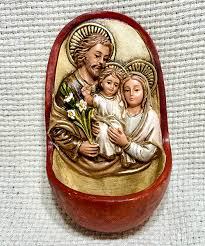 Wooden Holy Family Water Font - The National Shrine of ...